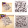 Embossing Folder Handwritten Words Background Embossing Template for DIY Greeting Card Scrapbooking Embellishments Top Sale
