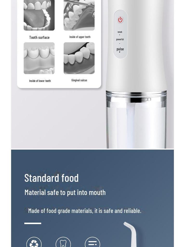 Portable Electric Water Flosser for Oral Care