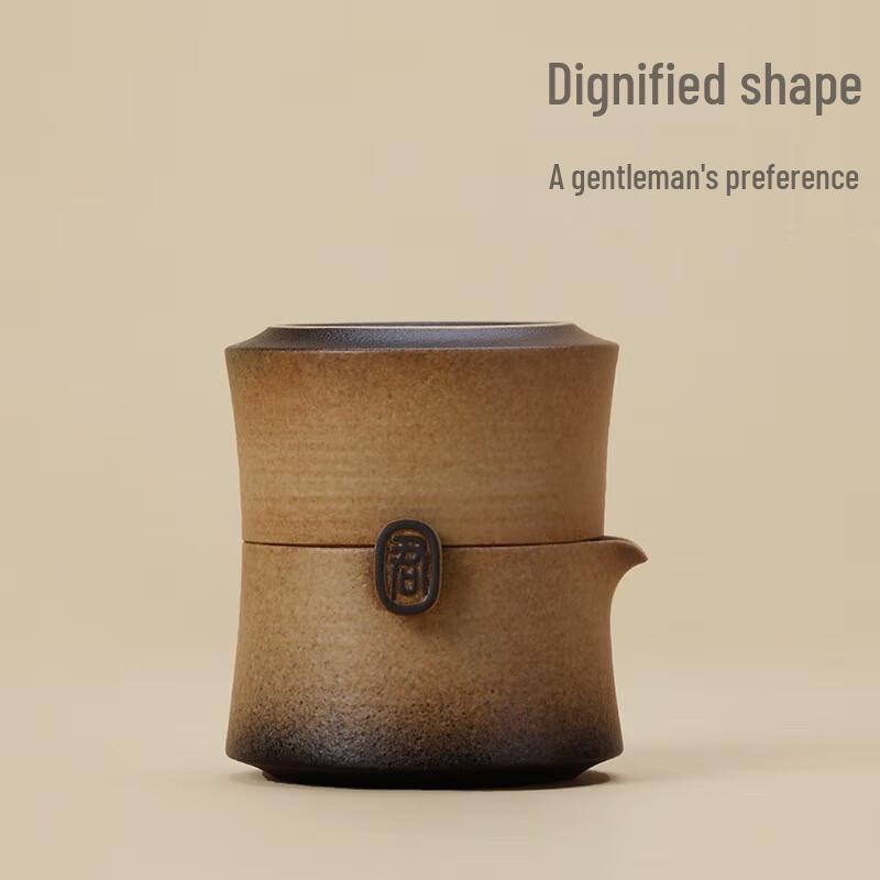 Edenus Portable Ceramic Travel Tea Set - Gentleman's Friendship Series