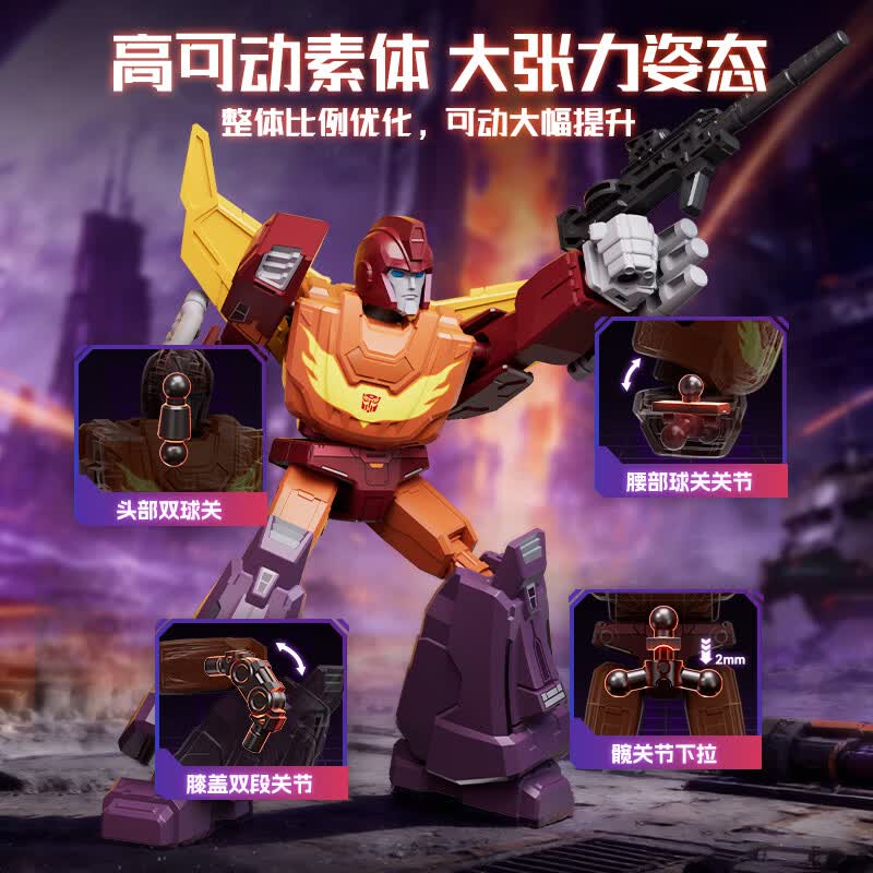 BLOKEES Original Transformers GALAXY GV10 Galvatron Sixshot Rodimus Prime Scorponok Actionfigur Montagemodell Spielzeug Geschenk