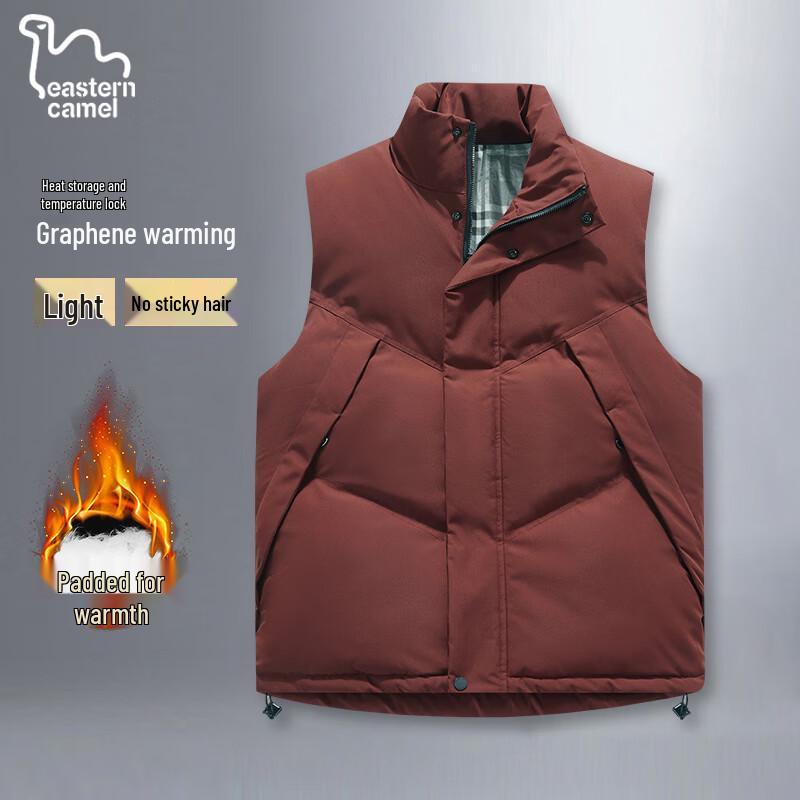 

EASTERN CAMEL Men s Padded Sleeveless Vest Jacket 2XL