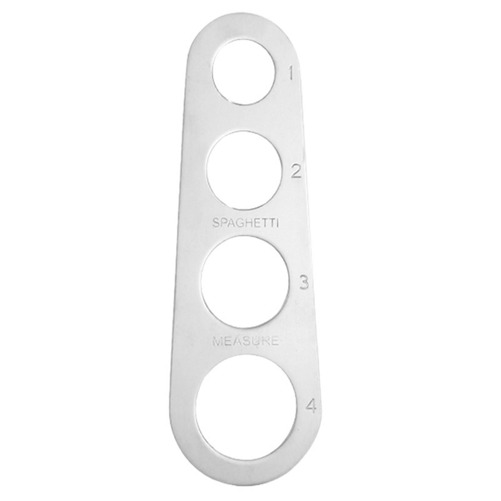 Smooth Surface Burr-free Spaghetti Measurer Compact Easy Store Pasta Measurer for Home Kitchen or Restaurant