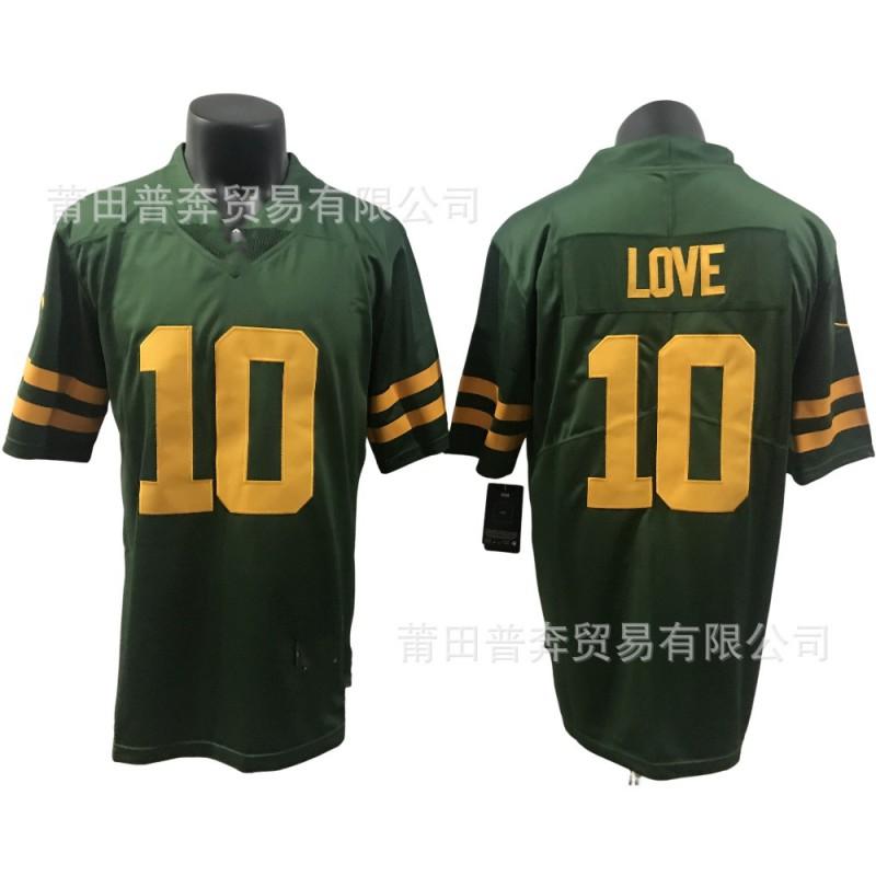 NFL Green Bay Packers Embroidered Football Jersey Training Shirt Mens Womens All Sizes