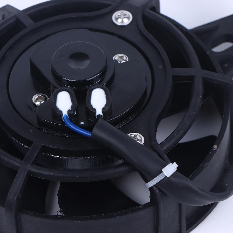 1 Pezzo Radiatore Elettrico Motore 12V Ventola di Raffreddamento per Moto Raffreddatore Olio Adatto Per Atv Veicolo Fuoristrada