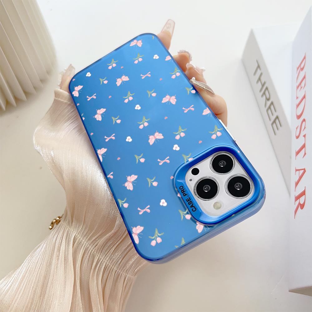 Fashion Colorful Sliver Double Sided Phone Shell Soft Edge Hard Case Full Cover Shockproof Phone Casing for Samsung A16 A55 Xiaomi Redmi 14C Poco C75