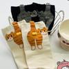 1/2Pair Cartoon Cute Cat Balls Cotton Socks Kawaii Lolita Knitting Socks Women Girls Middle Tube Sock Cat Butt Print Couple Sock