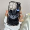 LZ3 Black Cat Green Eyes Clear Soft Wave Phone Cases for iPhone 15 13 Pro Max 12 Mini 14 8 Plus XS Max XR 6 Protection Back Cover