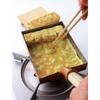 Kiya Copper Omelet Pan, 120 x 160mm, Square, Aji 051, Copper Frying Pan, Thick Omelet, Tamagoyaki (Japanese Rolled Eggs)