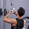 Cable Machine Strength Training Pull Down Bar for Weight Workout D Handle Gym Handle Grip, Cable Machine Attachments