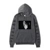 Anime Naruto Itachi Uchiha Hoodie Double Sleeve Symbol Print Character Front Print Pullover Sweatshirt Men Women Streetwear