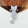 Cute Kitten Brooch Men'S And Women'S Fashion Versatile Diamond-Encrusted Butterfly Brooch Cardigan Pin Suit Corsage Accessories