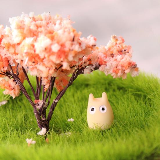 Figurine d'Animal Miniature Mini Dauphin Lapin Canard Poussin Elfe Statue en Résine Ornement Maison de Poupée Jardin de Fées Paysage Micro Décoration