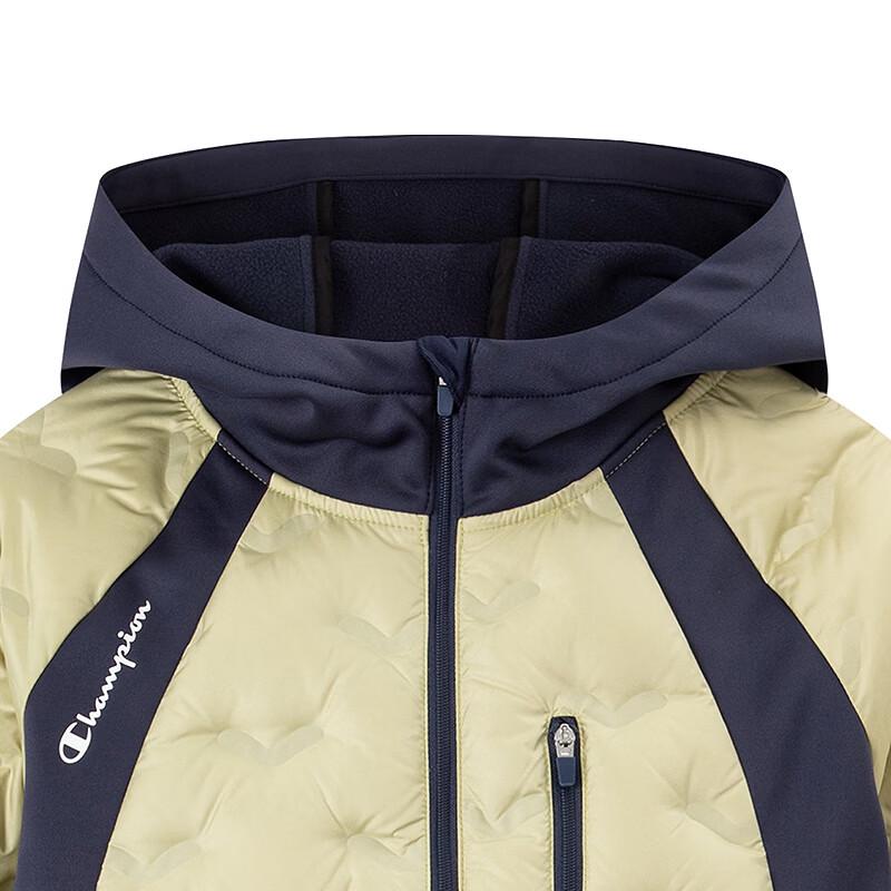 Champion Kids Lightweight Color-Block Hooded Down Jacket