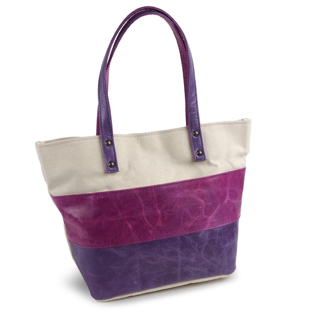 Bolsa Mini Bolsa Tote de Lona Bolsa de Lancheira de Lona Leve Repelente de Água Horizontal Macia Apoio de Braço Fabricada no Japão Couro Genuíno Couro de Cavalo Feminino
