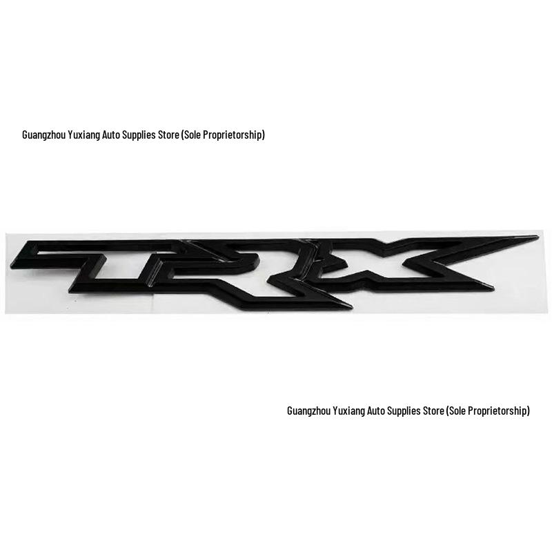 Dodge Ram TRX Pickup Truck Rear Decal Emblem Sticker