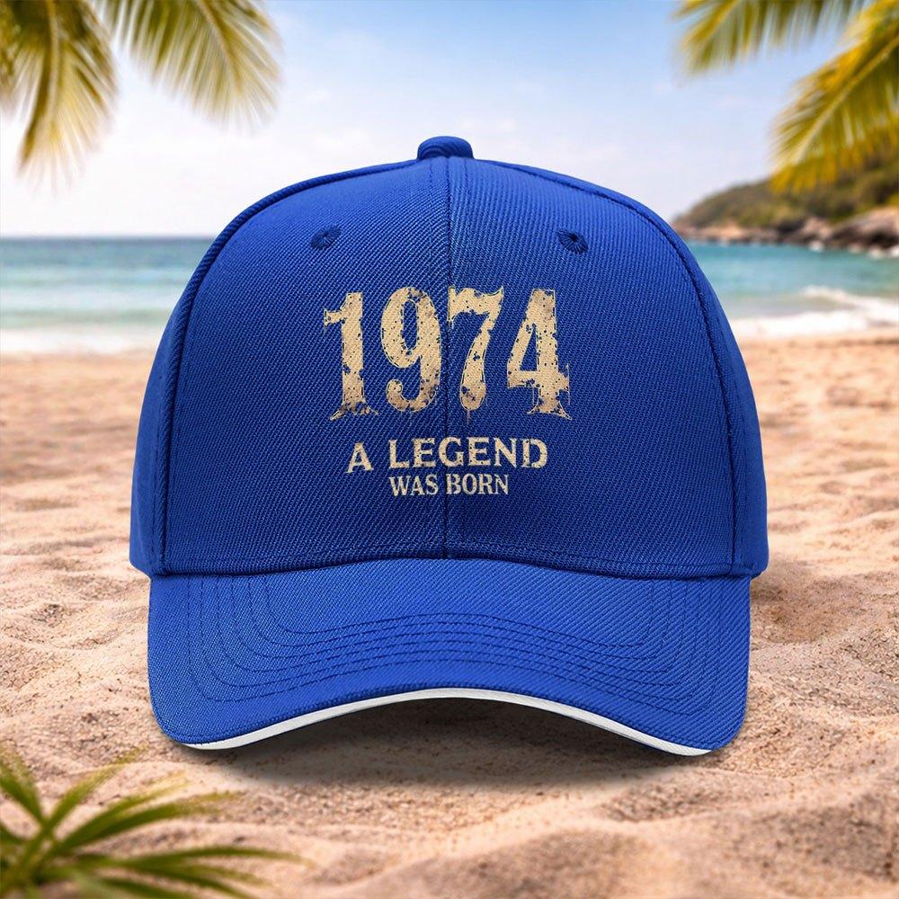 Legendary Birth Fashion Baseball Cap  Lightweight Adjustable Unisex Cap for Running Fitness Outdoor