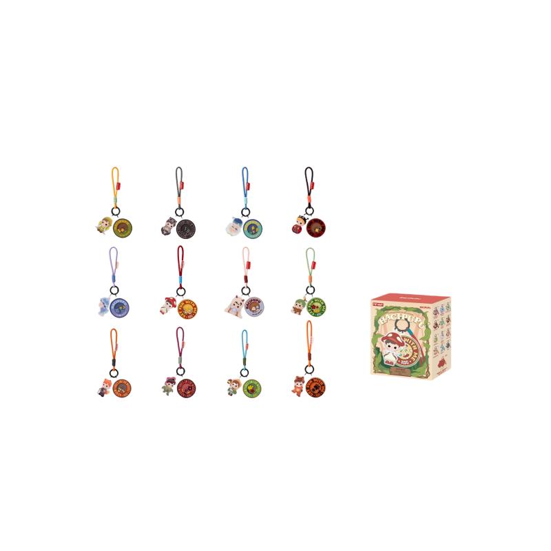 New POP MART Pop Mart/HACI Forest Adventure Collection Pendant Mystery Boxes Single Mystery Box/Full Box 12 Pcs PPMT-2405-2999