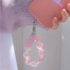 Love Beads Mobile Phone Lanyard Short Style Phone Anti-Lost Bracelet Cellphone Strap  Hanging Cord