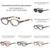 Fashion Elliptical Frame Sunglasses With Uv400 Protection For Summer Travel