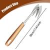 Manual Weeder Grass Puller Sturdy Portable Weeder Removal Multifunctional Root Puller for Bonsai Yard Lawn Vegetable Flower