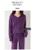 Wool Knit V-neck Sweater - Women's 2025 Autumn/Winter Collection