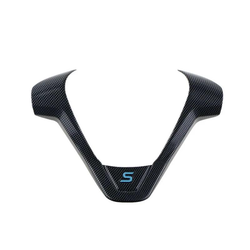 ABS Steering Wheel Trim Sequins Stickers for Ford Ecosport 2013 -2016 New Fiesta 2012 2013 2014 2015 2016 2017 Auto Accessories