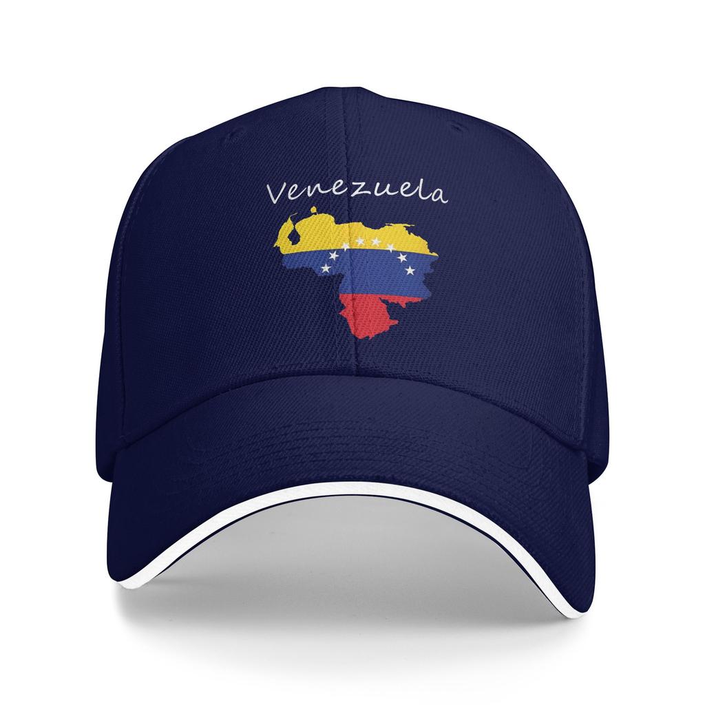 Women Unisex Venezuela Venezuelan Flag Outdoor Hat  Adjustable Cap Casual Baseball Cap Sunscreen Hats