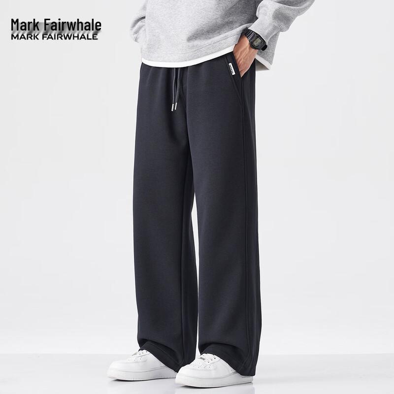 Mark Fairwhale Men s Loose Straight Fit Casual Pants L