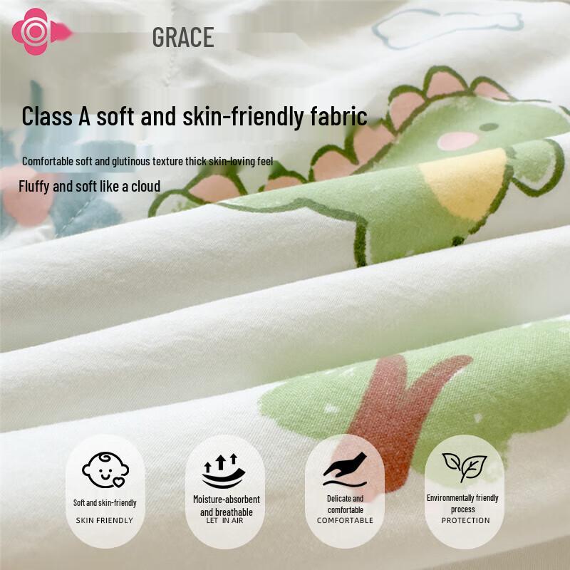 Kleiner Dinosaurier Xinjiang Baumwolle Sommerdecke