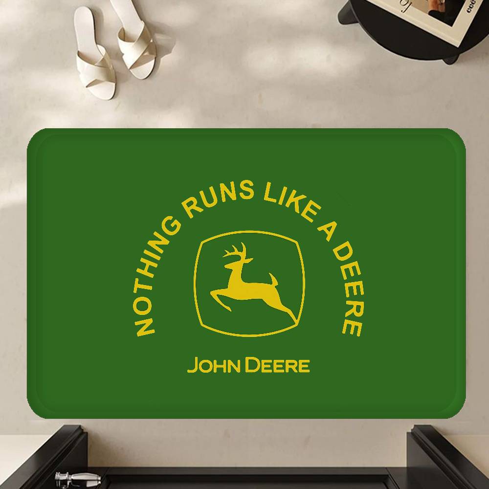 Agricultural Equipment J-John Deere Bathroom Mat Anti-slip Absorb Water Long Strip Cushion Bedroon Mat Welcome Doormat
