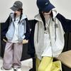Girl's Super Beautiful Hooded Sweatshirt Cardigan Spring Outfit 2026 New Item, Chinese Children's Casual Jacket, Children's Korean Style Outfit