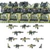 Commando Urbano Forze Speciali Figure Militari Blocchi da Costruzione SWAT Esercito USA Ucraina Soldati Assalto Fanteria Scudo Armi Giocattoli