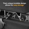 Auto Rücksitz Aufhänger Autositz Haken für Kopfstütze Autositz Organizer Kopfstützenhaken Handtaschenhalter 4er Set Handyhalter für