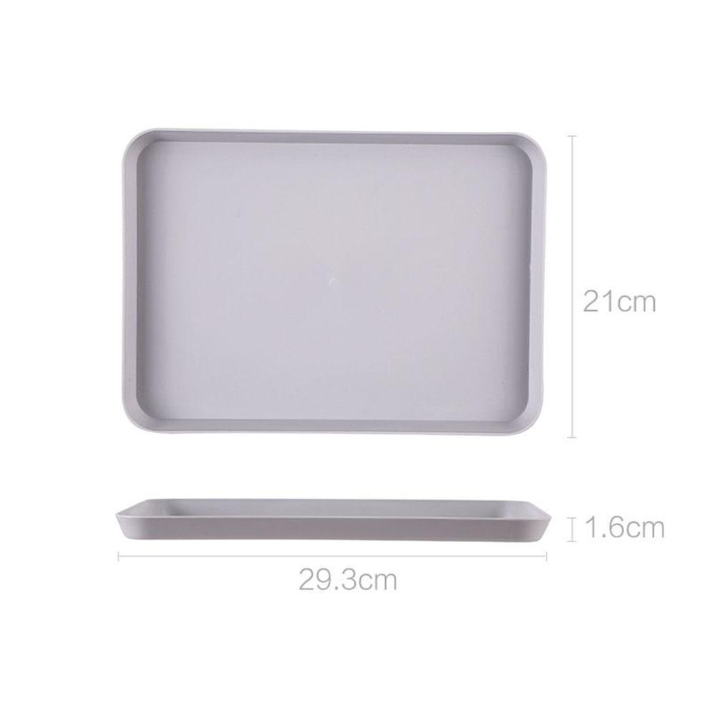 Environmentally Dining Bar Heat-Resistant Trays Plate Flat