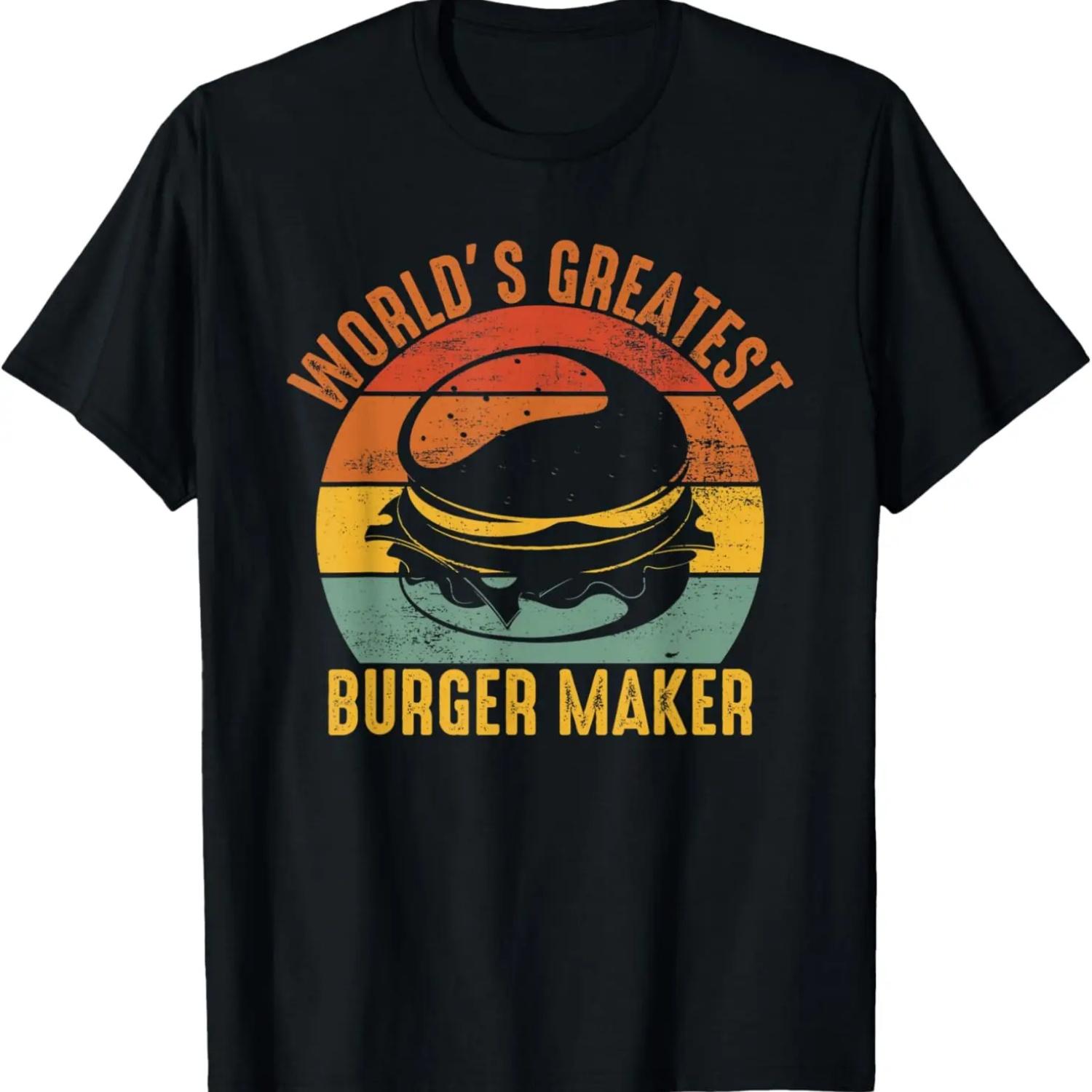 World s Greatest Burger Maker, Burger Makers T-Shirt S