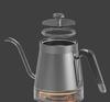 Smart Gooseneck Electric Pour-over Coffee Kettle with Temperature Control
