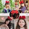 Faixa de Cabelo Winsuteki Fita Vermelha para Kiki, Branca de Neve, Cosplay, Lolita, Alice no País das Maravilhas, Halloween, Acessórios de Cabelo, Presilhas de Cabelo para Mulheres e Meninas