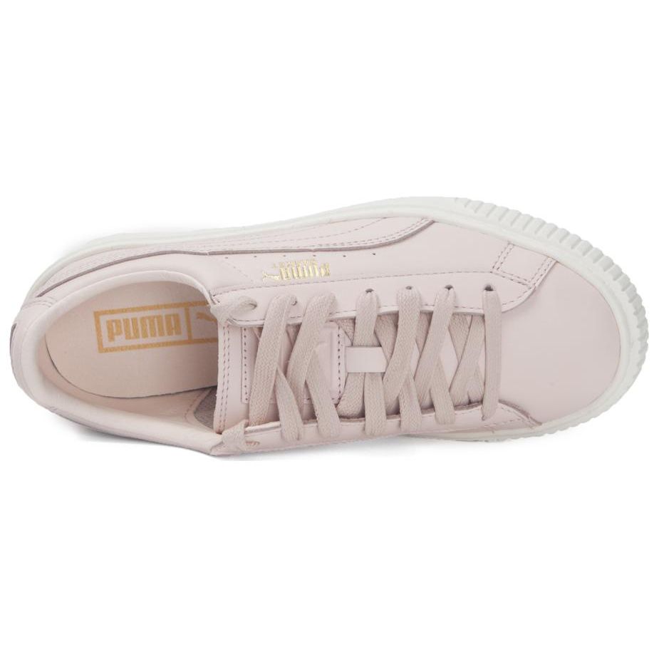 Puma Comfortable Versatile Durable Breathable Low-Top Skate Shoes Unisex Sneaker Pink White 365821-02
