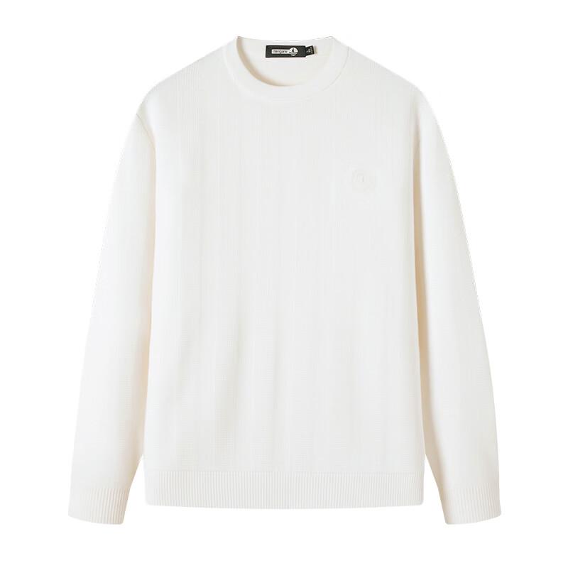 Navigare Men's Solid Antibacterial Knit Pullover