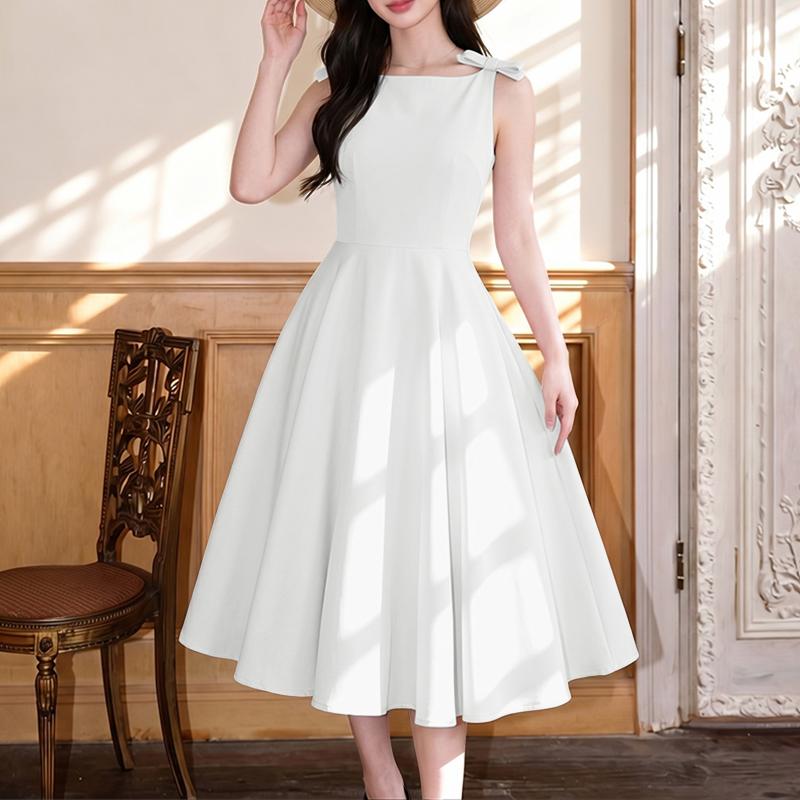 ZANZEA Women Elegant Casual Round Neck Summer Sleeveless Dress M