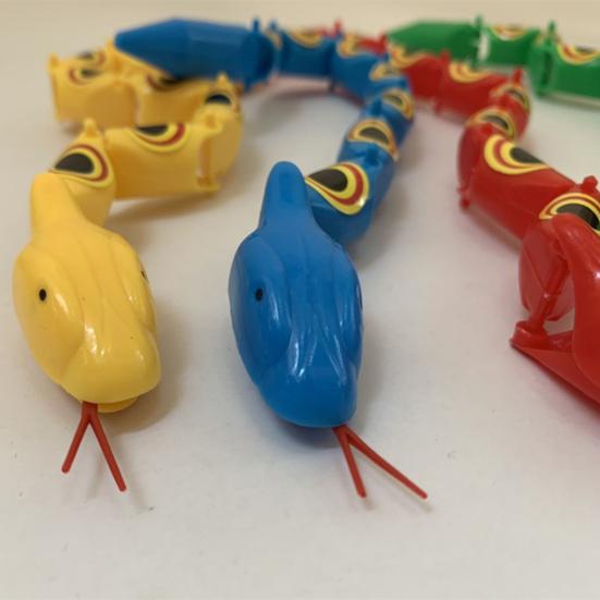 Twisted Jointed Snake Nostalgic Lightweight Plastic Funny Joint Snake Prank Toy for Fun