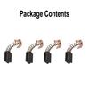 Carbon Brushes Electric Motor Grinder High Strength