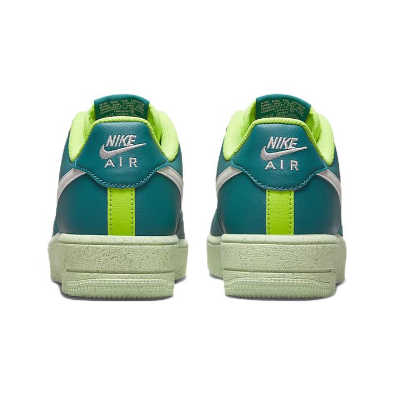Nike Air Force 1 Crater Next Nature GS Bright Spruce Volt Sneakers DM1086-300