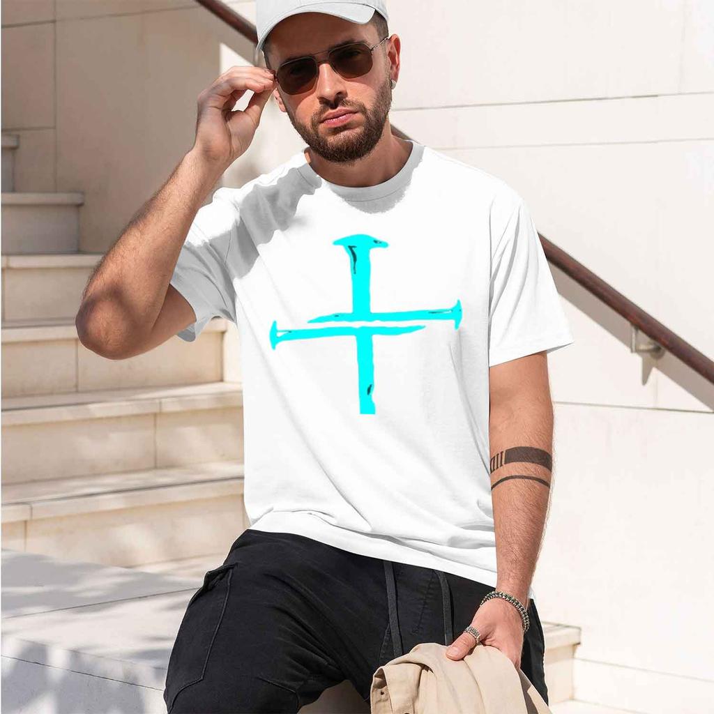Luminous Cross Jesus Print Streetwear Unisex Unisex Vintage Novel Design Tshirts Short Sve Fashion Ristianity T Shirts 2026 New Mod