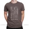 Intelligence Vintage T Shirts For Men Adapt To Change Brain Power Mind Geeky Tops Plus Size