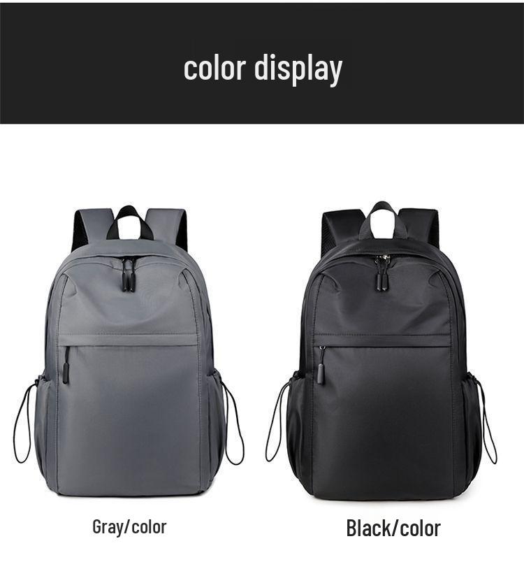 Men's Waterproof Travel Backpack - Large Capacity Casual & Business Laptop Bag for College Students