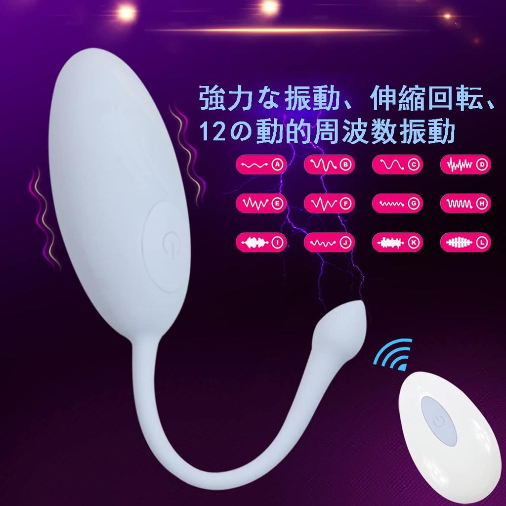Wireless Remote Controlled Vibrator with 10 Vibration Patterns for USB Silica Powerful Vibration Women, Charging, Quiet, Waterproof, Gel, (Blue)