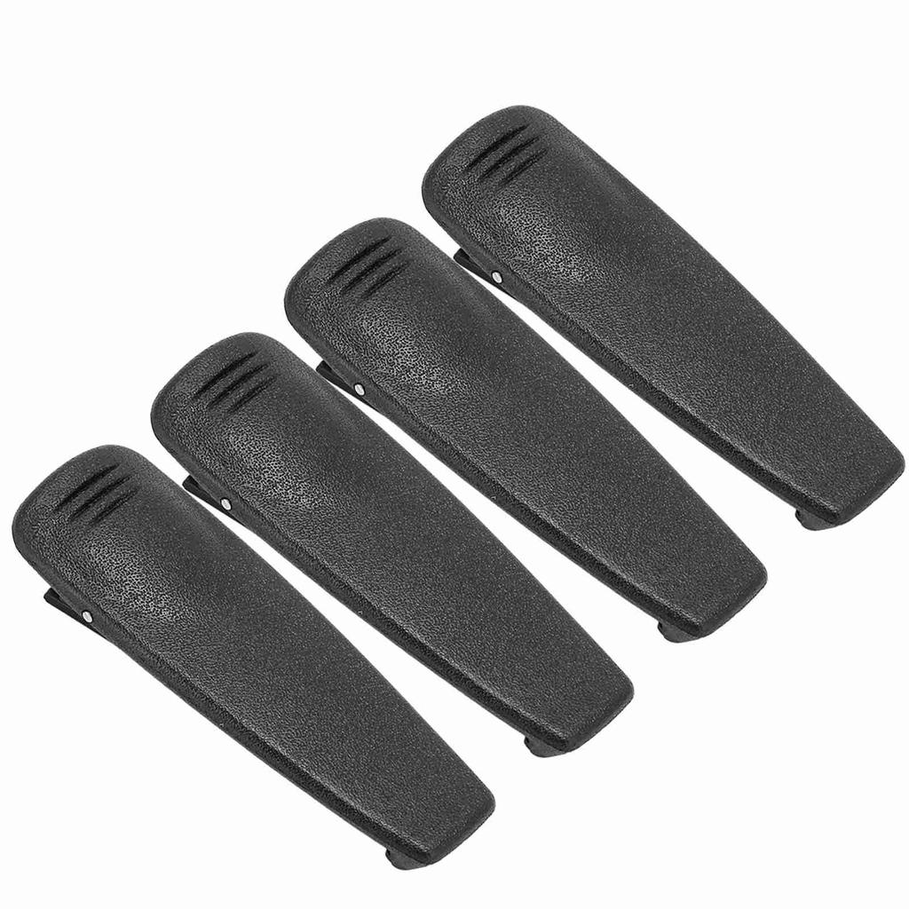 4Pcs Radio Belt Clip Heavy Duty Portable Replacement 2 Way Radio Belt Clip for Motorola DRV2020