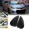 1pair Side View Mirror Corner Cover Trim Triangle Fender Fit for Toyota Corolla