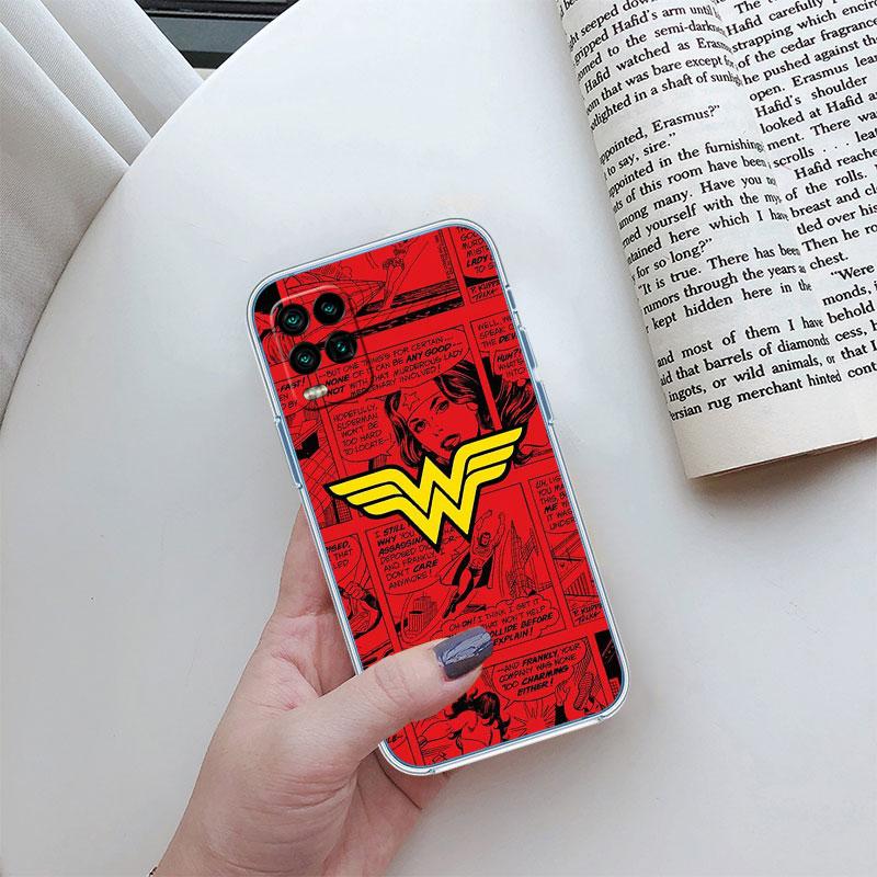 Wonder Woman Durchsichtige Handyhülle für Motorola Moto G7 G8 G9 G84 G85 G73 G24 G15 Z2 Play Power Plus